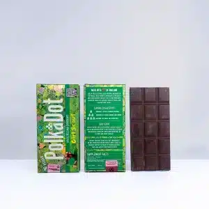 Polkadot Girl Scout Belgian Chocolate Bar