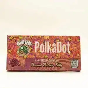 Polkadot Peanut Butter Jelly Belgian Chocolate