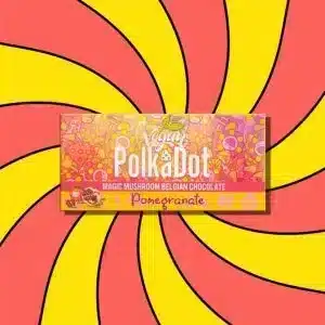 Polkadot Pomegranate Chocolate Bar